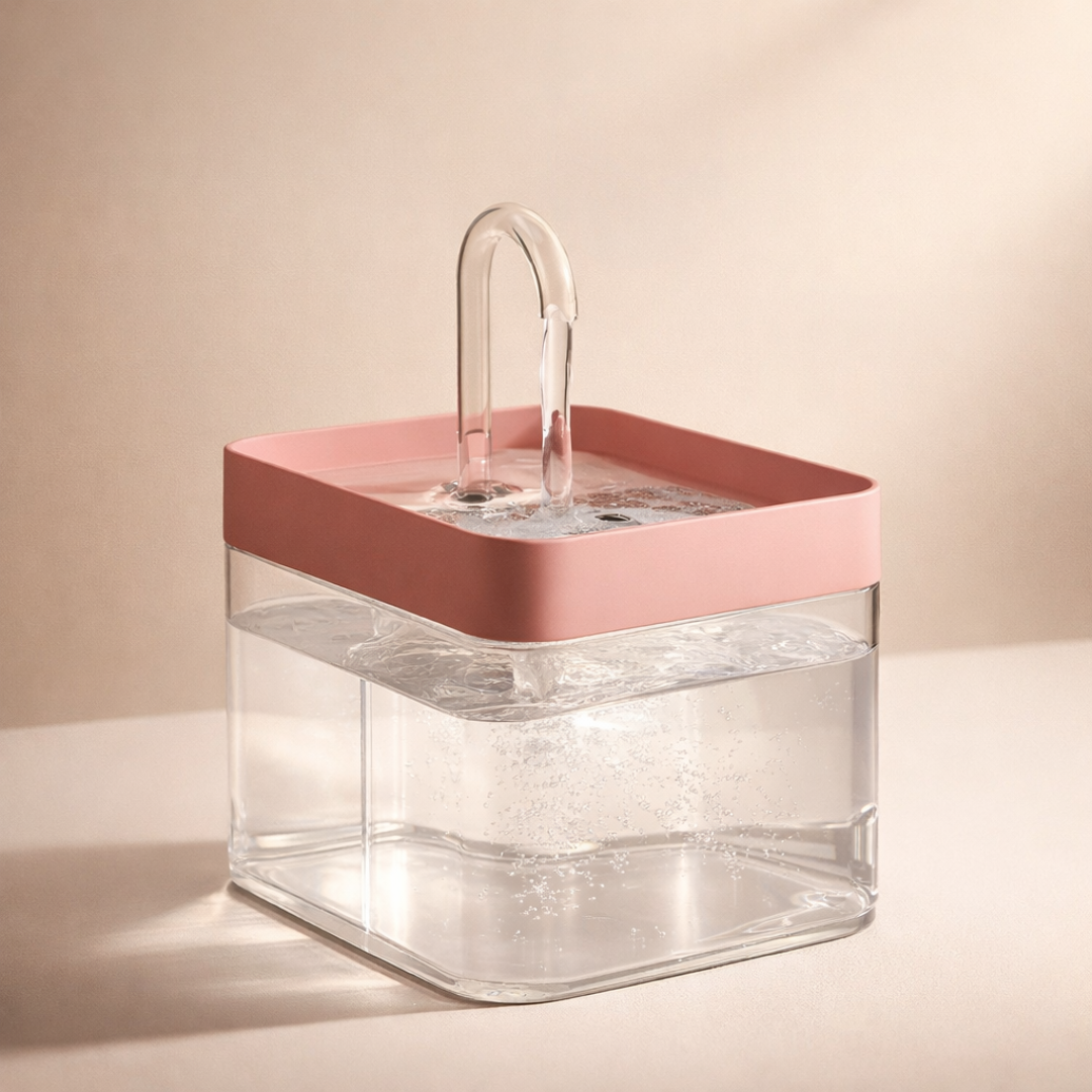 Fontaine Luna à Eau pour Chat — Eau Filtrée en Circulation 1,5L