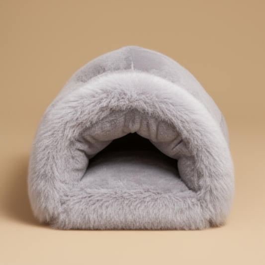 La Niche Luna – Refuge Douillet pour Chats qui Aiment se Cacher