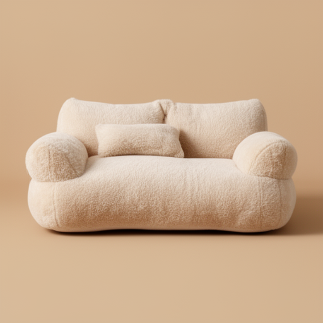 Le Canapé Luna – Refuge Douillet pour Chats qui Aiment le Confort