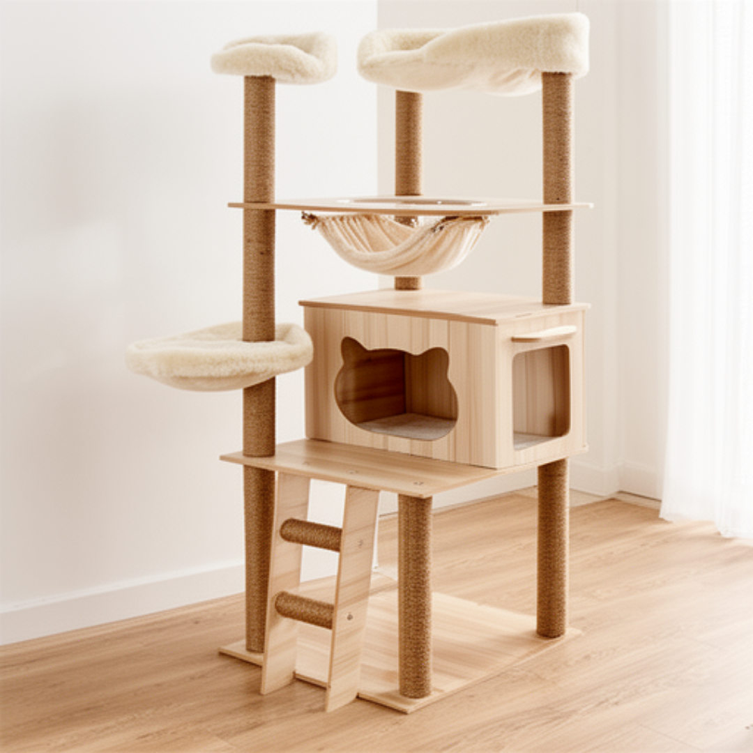 L'Arbre Luna – Territoire Complet pour Chats Actifs