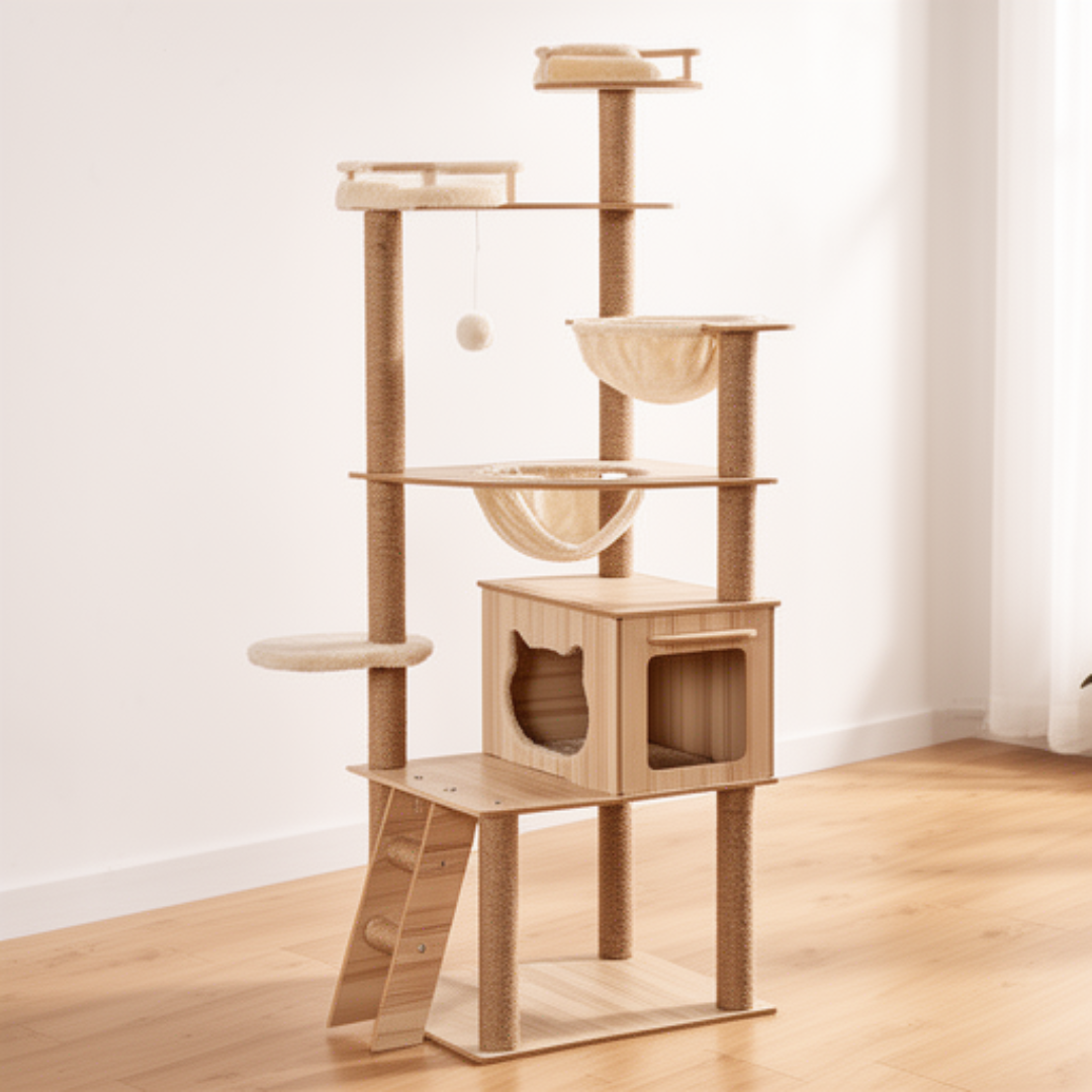 L'Arbre Luna – Territoire Complet pour Chats Actifs