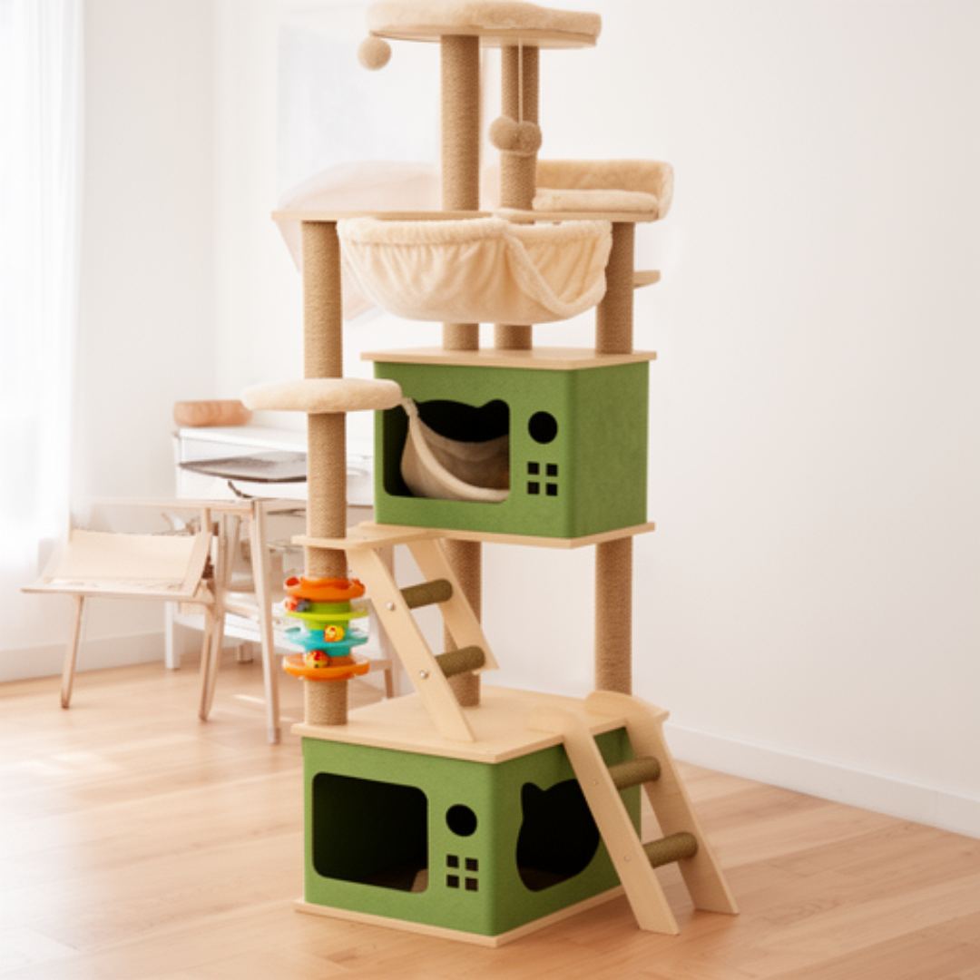 L'Arbre Luna – Territoire Complet pour Chats Actifs