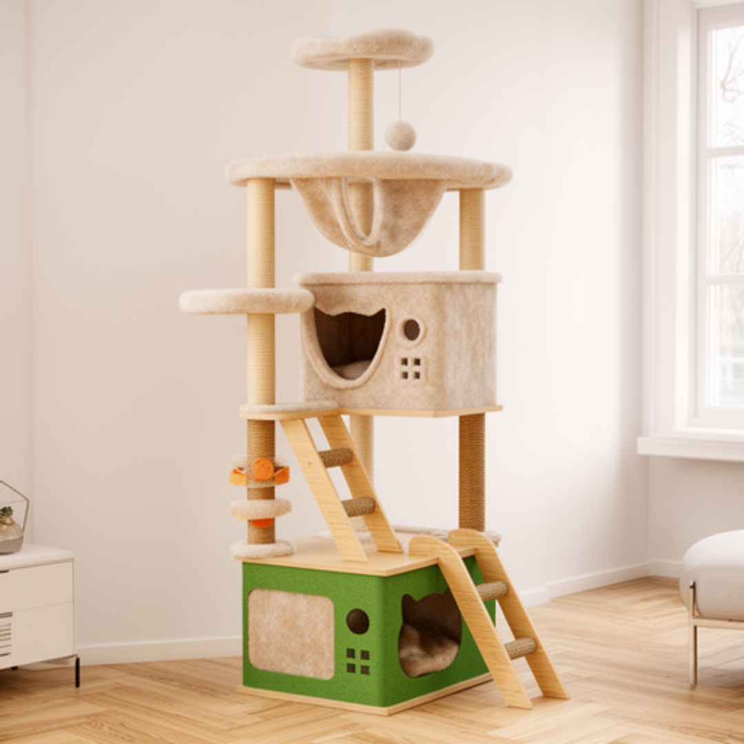 L'Arbre Luna – Territoire Complet pour Chats Actifs