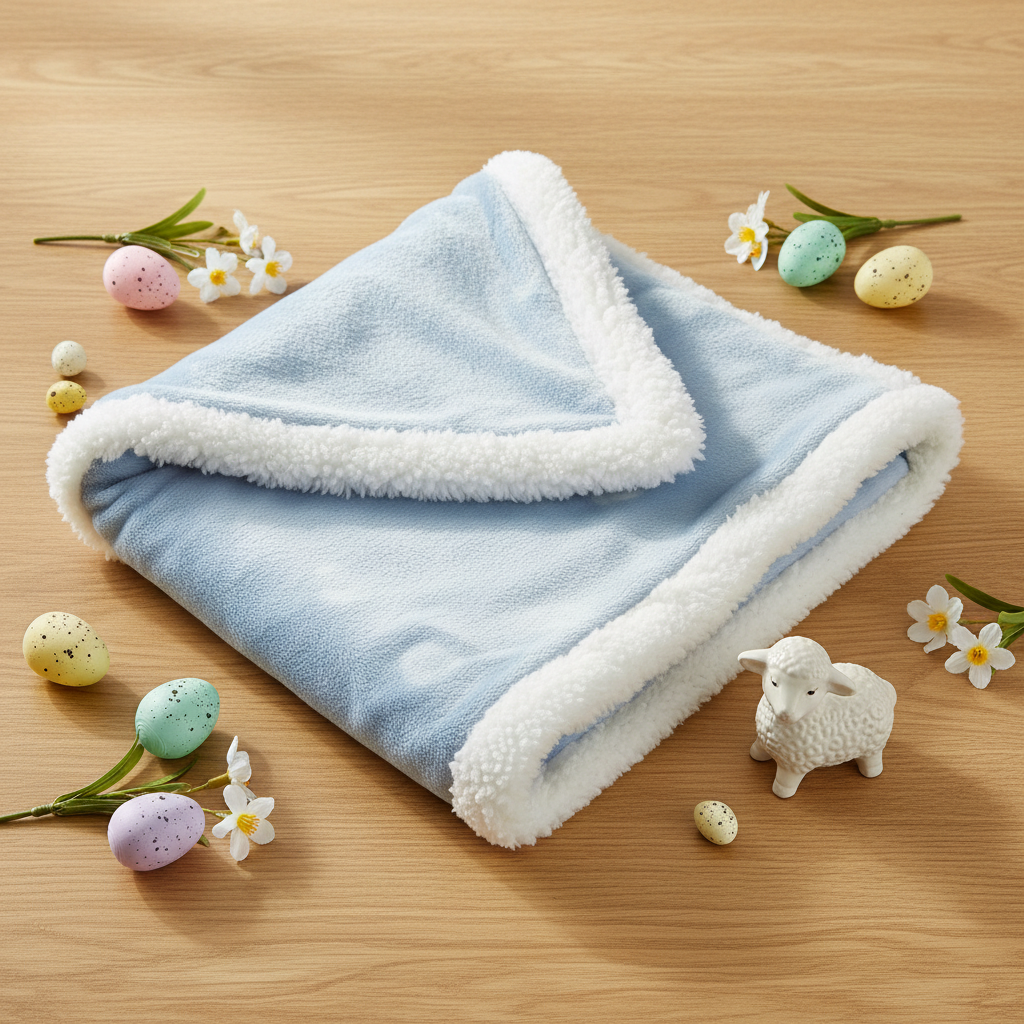 Couverture Luna Polaire d'Agneau