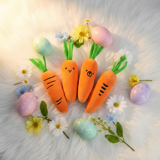 Jouet Luna Peluche Carotte Couineur