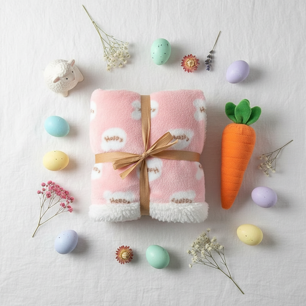 Couverture Luna Polaire d'Agneau